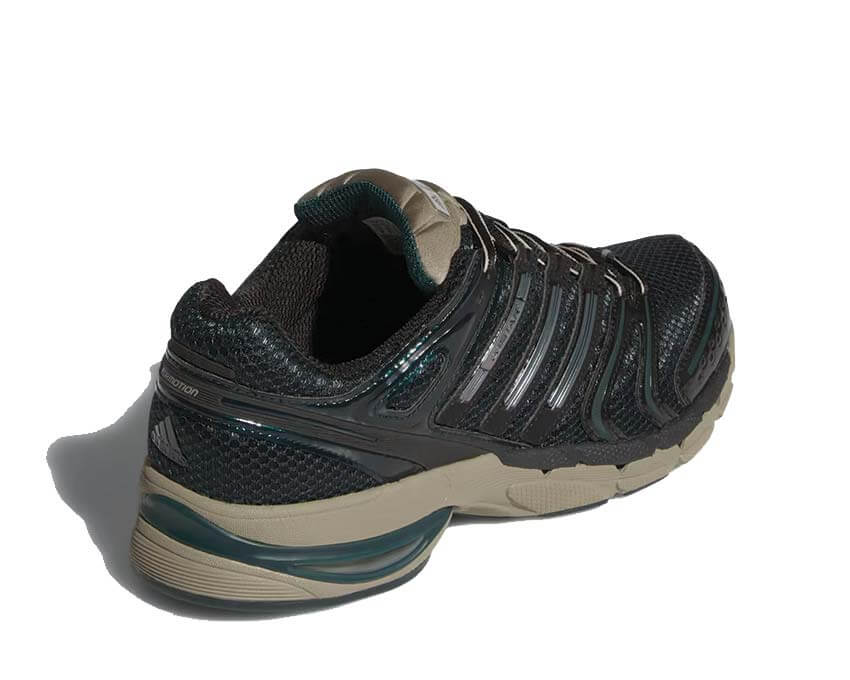 Adidas Adistar Control 5 Core Black dettaglio — supporto metatarso controllo nero