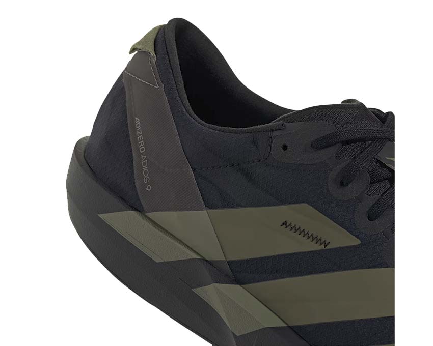 Adidas Adizero Adios 9 M Core Black / Focus Olive / Charcoal JP6315 