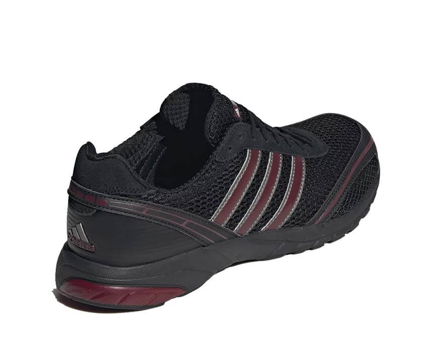 Adidas Adizero Adios OG Core Black dettaglio — sovrapposizioni mesh nero running