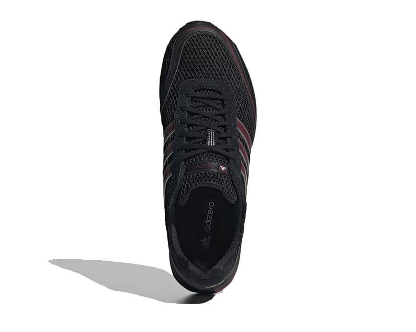Adidas Adizero Adios OG Core Black — vista frontale nero running monocromo