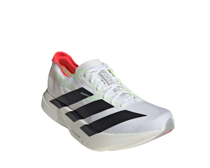  Adidas Adizero Adios Pro 4 Cloud White / Core Black / Silver Metallic JR1094