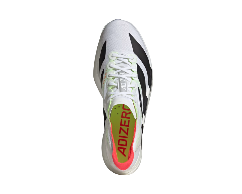  Adidas Adizero Adios Pro 4 Cloud White / Core Black / Silver Metallic JR1094