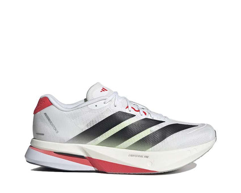 Adidas Adizero Boston 13 M Cloud White / Core Black / Lucid Red JS4932