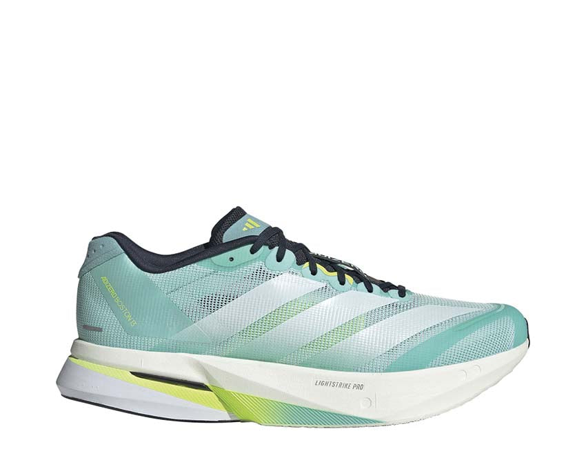 Adidas Adizero Boston 13 M Flash Aqua / Cloud White / Lucid Lemon JS4945 