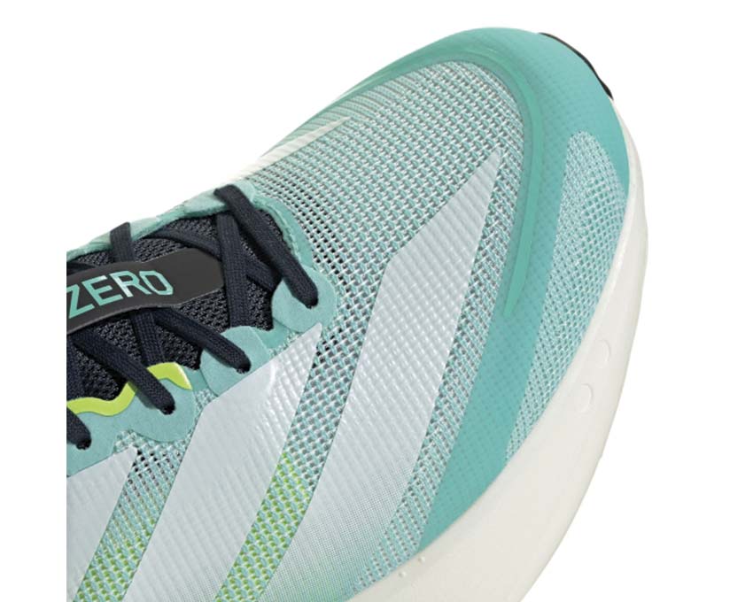 Adidas Adizero Boston 13 M Flash Aqua / Cloud White / Lucid Lemon JS4945 