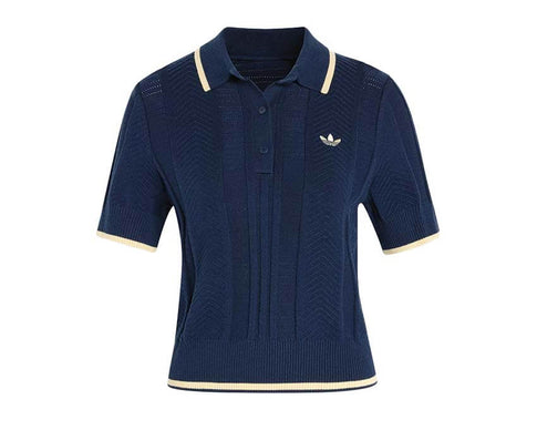 Adidas Cable Knit Cali Tee Polo KR7059
