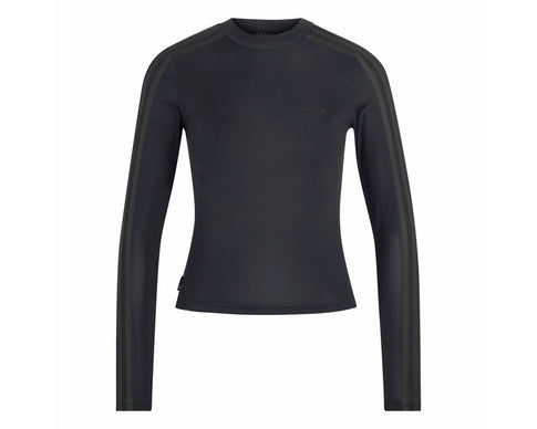 Adidas Adiluna Season 2 x Jennie Sheer Long Sleeve Tee "Black"
