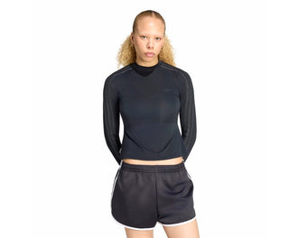 Adidas Adiluna Season 2 x Jennie Sheer Long Sleeve Tee "Black" - vue de dos