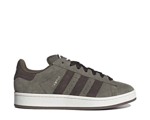 Adidas Campus 00s Olive Strata — Unisex Sneaker Khaki-Wildleder 3 Streifen