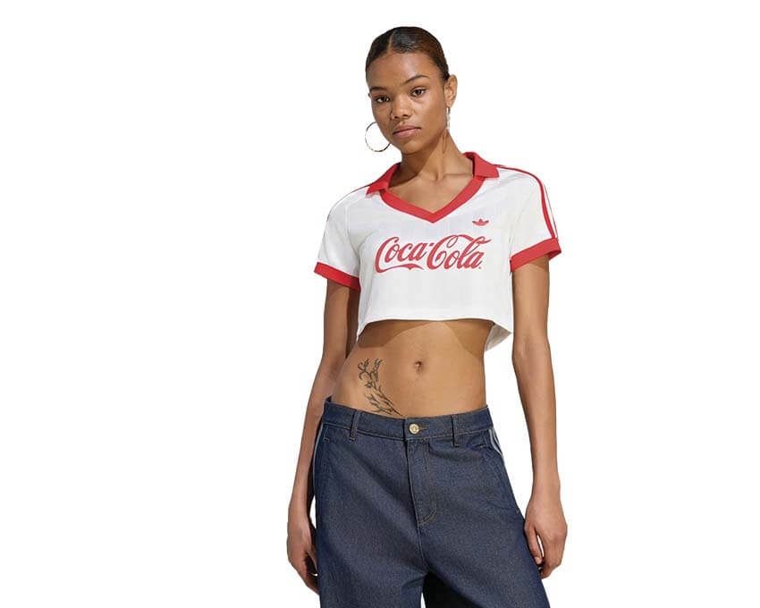 Adidas Coca Cola Cropped Jersey KY7571