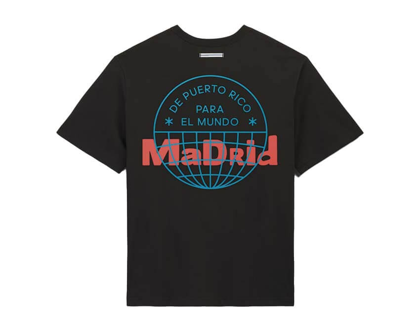 Adidas DTmF Bad Bunny Madrid Heavyweight Merch T-Shirt Black KW8068