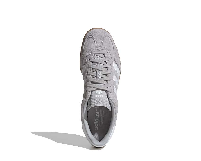 Adidas Gazelle Indoor Grey Two / Cloud White - Gold Metallic JQ0176