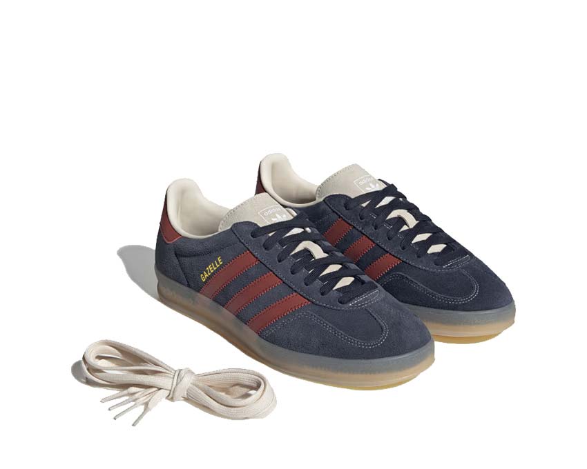 Adidas Gazelle Indoor Legend Ink / Preloved Ruby - Wonder White JH5404