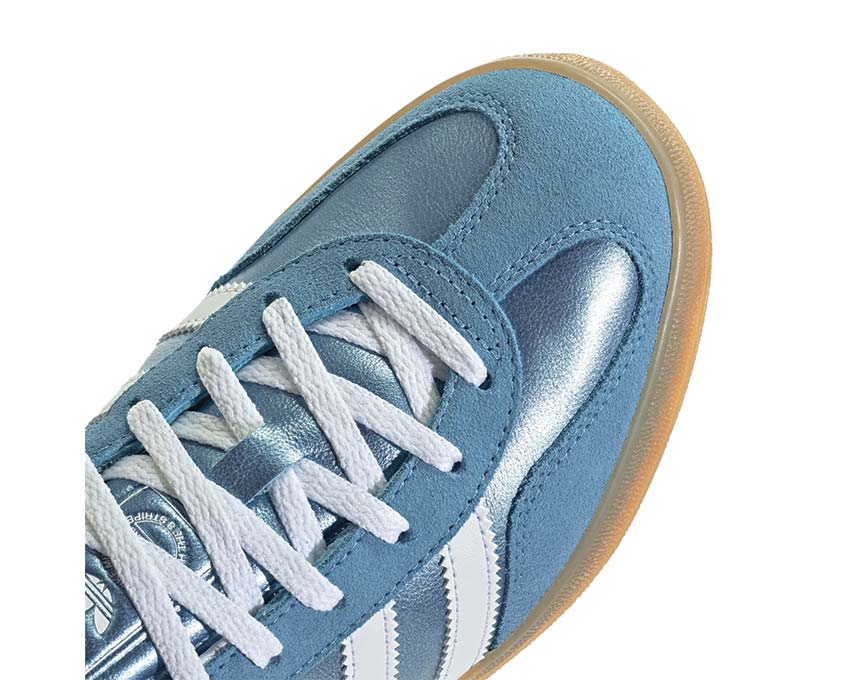 Adidas Gazelle Indoor W Blue / Cloud White / Gum JS1407