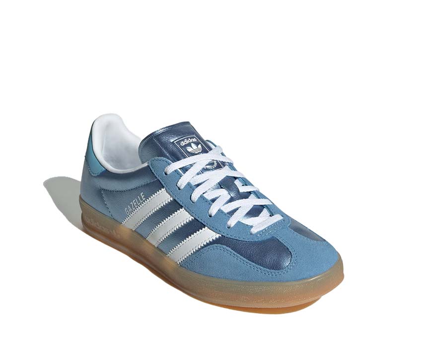 Adidas Gazelle Indoor W Blue / Cloud White / Gum JS1407