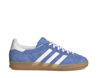 Adidas Gazelle Indoor W Azul — zapatilla mujer ante estilo indoor vintage
