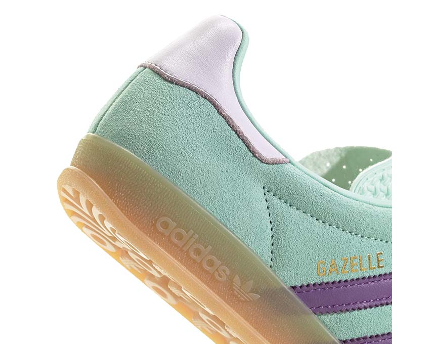 Adidas Gazelle Indoor W Clear Mint / Active Purple - Ice Lavender JQ0192