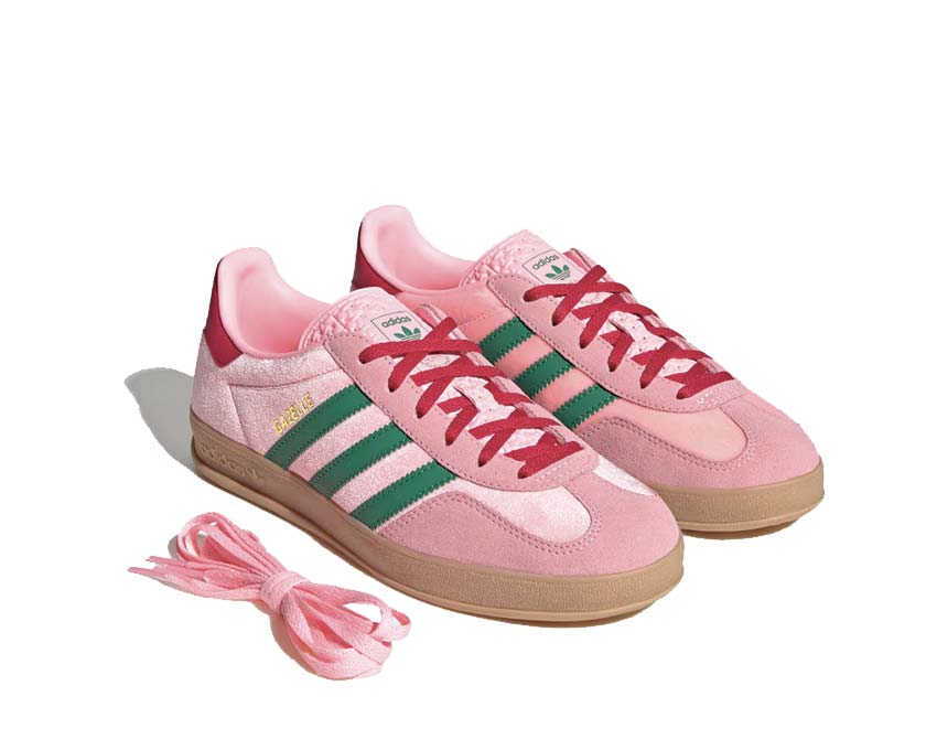 Adidas Gazelle Indoor W Glow Pink / Green JI2713