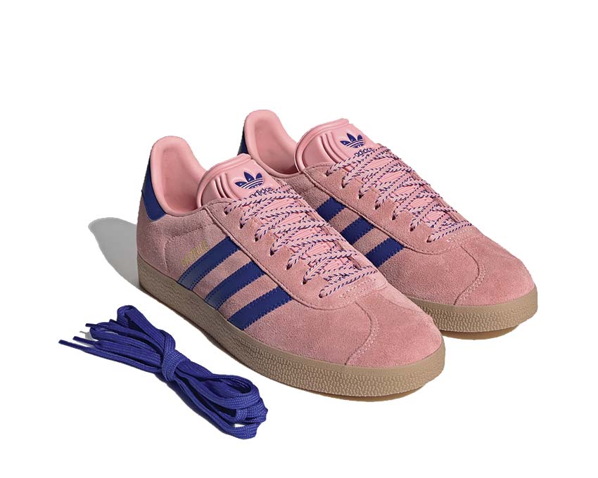 Adidas Gazelle "Semi Pink Spark" Semi Pink Spark / Lucid Blue - Pure Sulfur JH7213