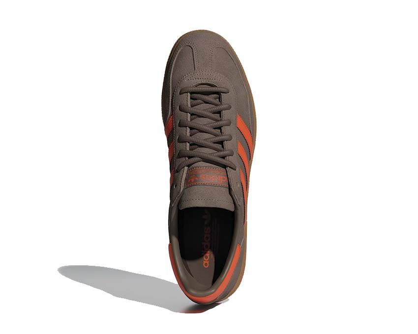  Adidas Handball Spezial Cargo Brown / Orange / Gold Metallic JR3846 