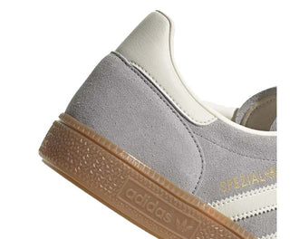 Adidas Handball Spezial Grey Two vista lateral — parte superior ante