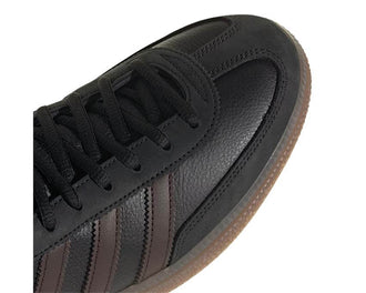 Adidas Handball Spezial Dark Brown vista lateral — perfil bajo icónico