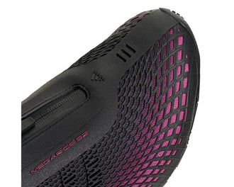 Adidas Megaride S2 Shock Pink vista lateral — stack amortiguación grueso