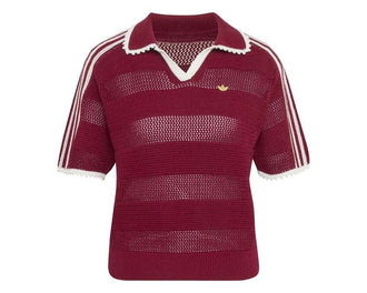 Adidas Resort S Polo W "Collegiate Burgundy" - polo femme