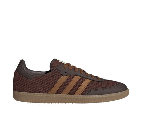 Adidas Samba OG "Pied-de-poule Bordeaux" - sneakers unisexe