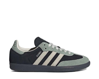 Adidas Samba OG Silver Green — sneaker femme argent et vert pastel