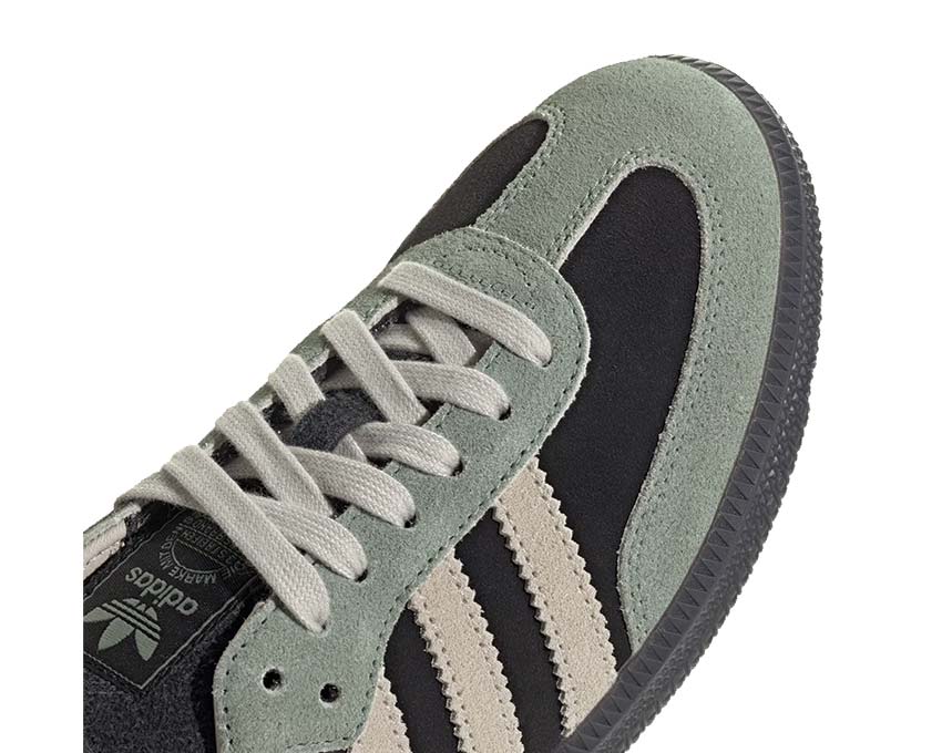 Adidas Samba OG Core Black / Alumina / Silver Green JI2680