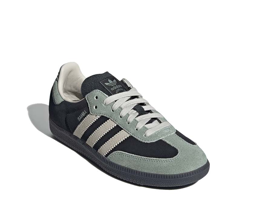 Adidas Samba OG Core Black / Alumina / Silver Green JI2680