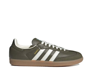 Adidas Samba OG Dark Khaki — sneaker uomo pelle e scamosciato