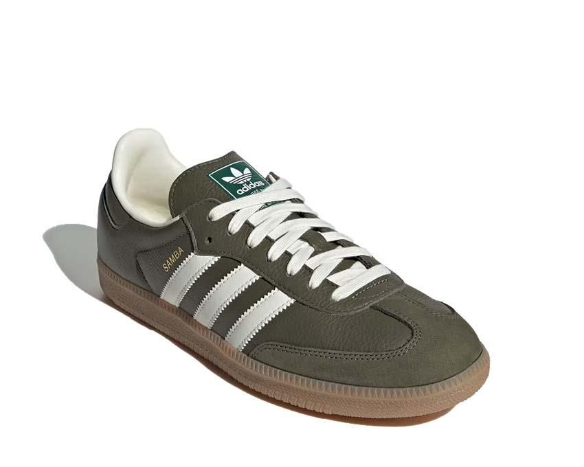  Adidas Samba OG Dark Khaki JR0890 