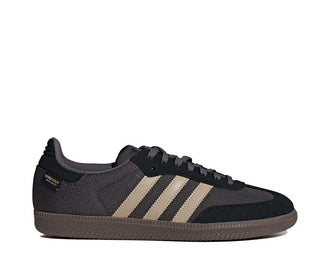 Adidas Samba OG Stone Khaki — zapatilla unisex cuero premium