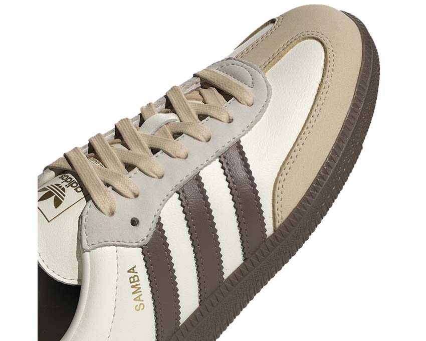 Adidas Samba OG W Off White / Earth Strata / Gum JR8842 