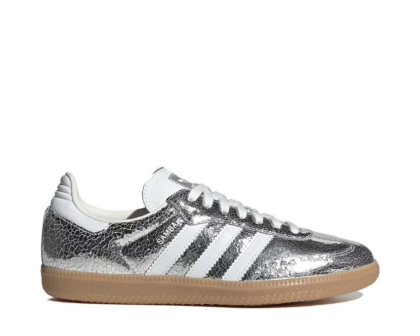 Adidas Samba OG W Silver Metallic / Cloud White / Core White JR8874
