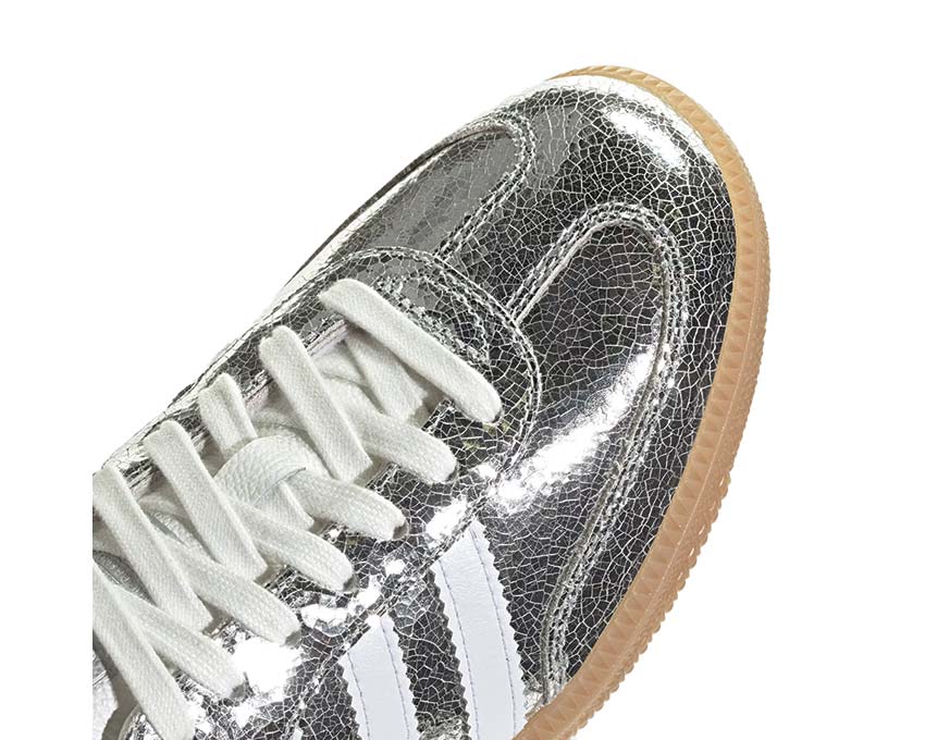 Adidas Samba OG W Silver Metallic / Cloud White / Core White JR8874