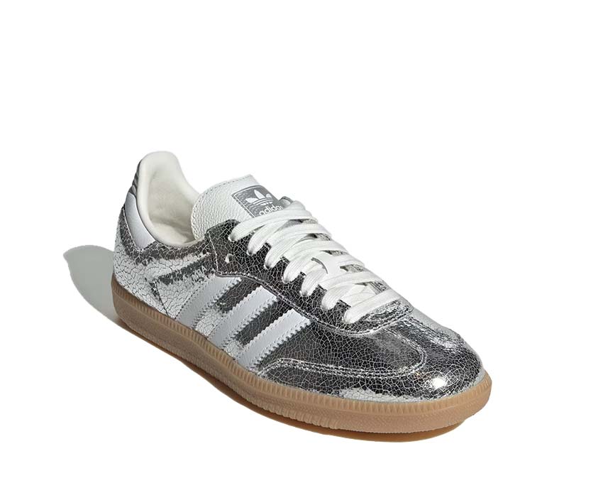 Adidas Samba OG W Silver Metallic / Cloud White / Core White JR8874