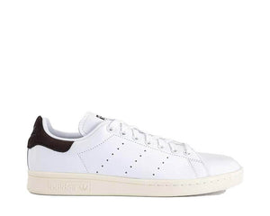 Adidas Stan Smith W Cloud White — sneakers cuir blanc femme profil droit
