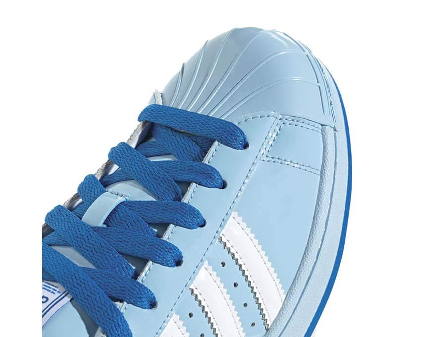 Adidas x Care Bears Superstar II W "Clear Sky" - sneakers femme - vue latérale