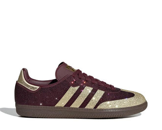 Adidas Samba OG W "Maroon" à strass - sneakers femme