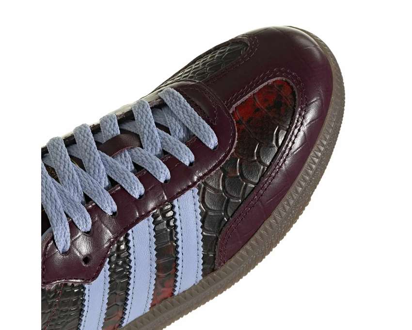 Adidas Samba OG "Maroon" - baskets femme, vue latérale