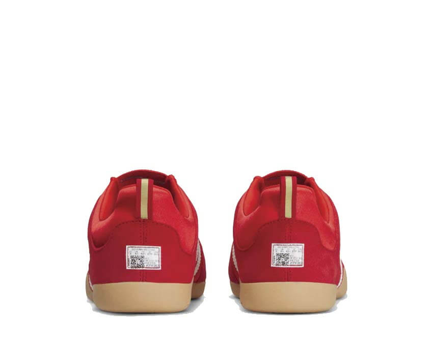 Adidas x Bad Bunny Ballerina Flamboyan dettaglio — colorway flamboyan dettagli esclusivi