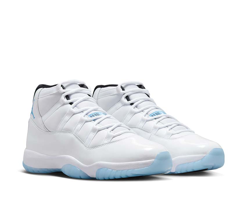 Air Jordan 11 Retro "Legend Blue" White / Legend Blue - Black CT8012-104