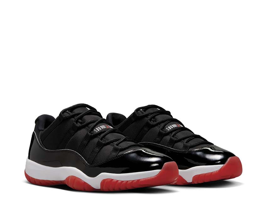  Air Jordan 11 Retro Low "Bred" Black / Varsity Red - White FV5104-006 