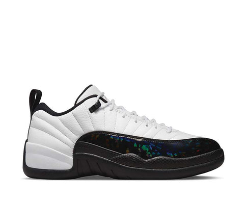 Air Jordan 12 Retro Low White / Black - Metallic SIlver DO8726-100