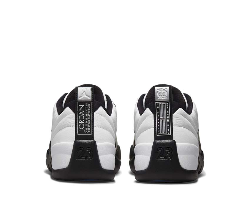 Air Jordan 12 Retro Low White / Black - Metallic SIlver DO8726-100