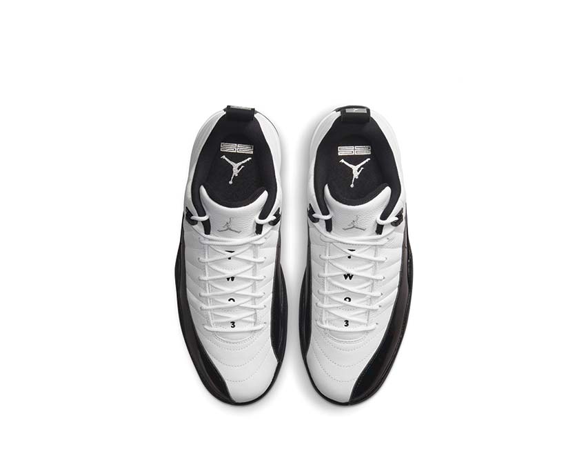 Air Jordan 12 Retro Low White / Black - Metallic SIlver DO8726-100