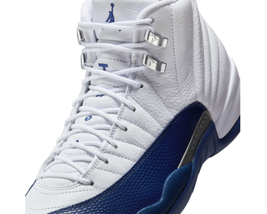 Air Jordan 12 Retro White / French Blue - Metallic Silver CT8013-114 